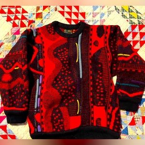 Authotic pure wool kids large Coogi